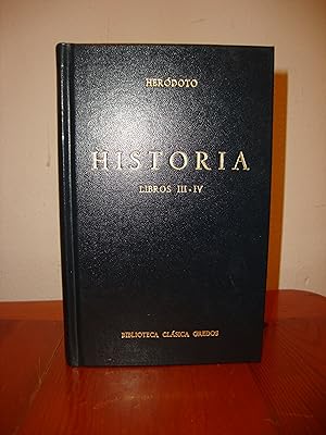 Immagine del venditore per HISTORIA. LIBROS III-IV (GREDOS, BIBLIOTECA CLASICA) venduto da Libropesa