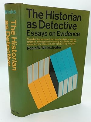 Imagen del vendedor de THE HISTORIAN AS DETECTIVE: Essays on Evidence a la venta por Kubik Fine Books Ltd., ABAA