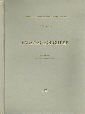 Bild des Verkufers fr Palazzo Borghese zum Verkauf von Biblioteca di Babele