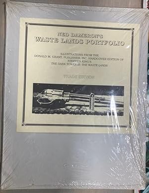 Ned Dameron's Waste Lands Portfolio Trade Edition Illustrations from the Donald M. Grant, Publish...