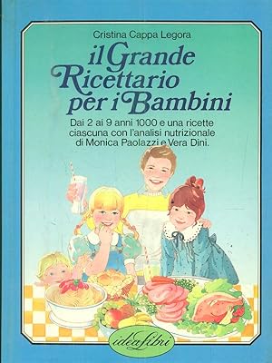 Bild des Verkufers fr Il Grande ricettario per i Bambini zum Verkauf von Librodifaccia