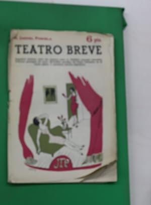 Bild des Verkufers fr Teatro breve zum Verkauf von Librera Alonso Quijano