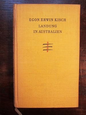 Bild des Verkufers fr Landung in Australien. Reisebericht zum Verkauf von Rudi Euchler Buchhandlung & Antiquariat