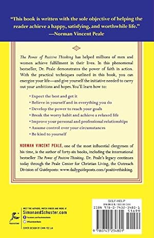 Seller image for The Power of Positive Thinking for sale by -OnTimeBooks-