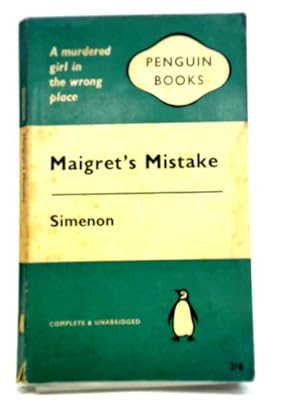 Bild des Verkufers fr Maigret's Mistake zum Verkauf von World of Rare Books
