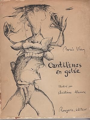 Seller image for Cantilnes en gele (on joint l'article de Noel Arnaud "De Charlemagne  Boris Vian" for sale by PRISCA