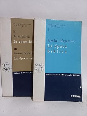 Grandes Épocas e Ideas del Pueblo Judio Tomo I y II - Primera edición en español - 1964/1965