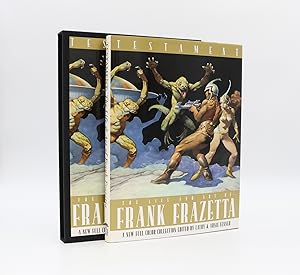 Bild des Verkufers fr TESTAMENT: THE LIFE AND ART OF FRANK FRAZETTA zum Verkauf von LUCIUS BOOKS (ABA, ILAB, PBFA)