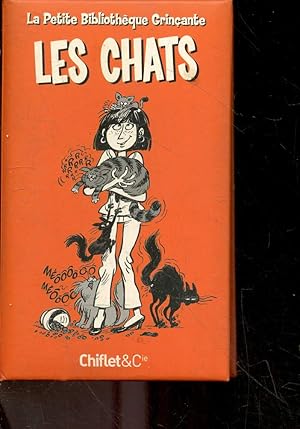 Bild des Verkufers fr Petite bibliothque grinante - Les chats zum Verkauf von Le-Livre