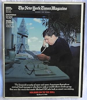 Bild des Verkufers fr The New York Times Magazine December 1, 1996 zum Verkauf von Argyl Houser, Bookseller