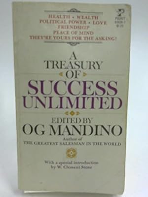 Seller image for A Treasury of Success Unlimited for sale by -OnTimeBooks-