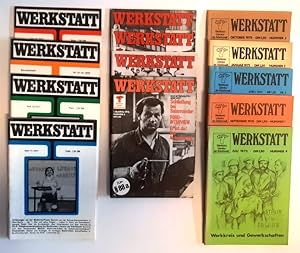 Werkstatt. Werkkreis Literatur der Arbeitswelt. 13 Hefte 1974-1978.