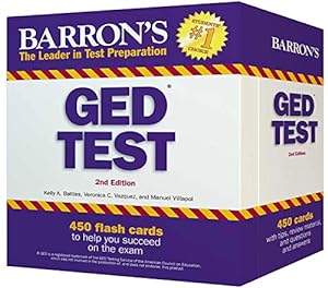 Image du vendeur pour GED Test Flash Cards: 450 Flash Cards to Help You Achieve a Higher Score (Barron's Test Prep) mis en vente par Reliant Bookstore