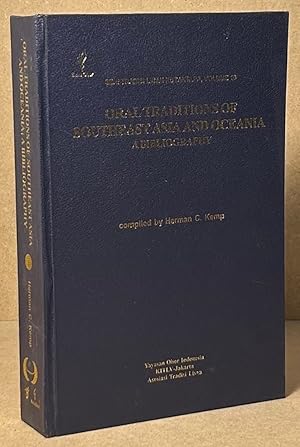 Bild des Verkufers fr Oral Traditions of Southeast Asia and Oceania _ A Bibliography zum Verkauf von San Francisco Book Company