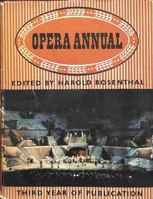 Immagine del venditore per Opera Annual: No. 3 venduto da WeBuyBooks