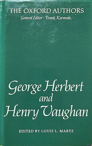 Seller image for George Herbert and Henry Vaughan (The Oxford Authors) for sale by Object Relations, IOBA