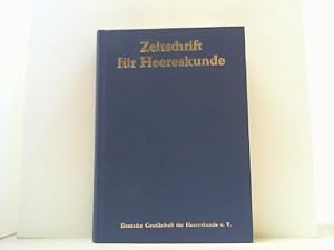 Seller image for Zeitschrift fr Heereskunde. Jahrgnge 1971-1972. Unvernderter Reprint. for sale by Antiquariat Uwe Berg