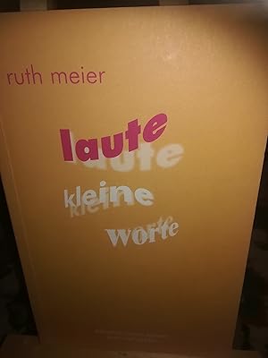 Imagen del vendedor de laute kleine Worte a la venta por Verlag Robert Richter