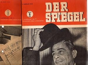 Der Spiegel: 2 Hefte, Heft 1: 1. Jahrgang, Nr.1: 4. Januar 1947; Heft 2: 2. Jahrgang, Nr. 26: 26....