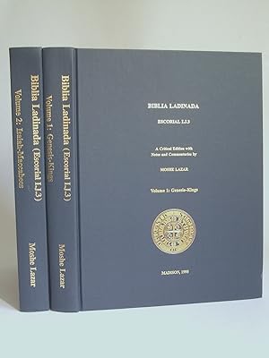 Biblia Ladinada: Escorial I.J.3 [two volumes, complete]