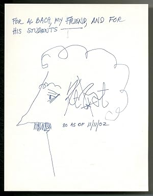 Original Self-Portrait Artwork by Kurt Vonnegut, at Age 80