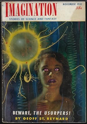 Bild des Verkufers fr IMAGINATION Stories of Science and Fantasy: November, Nov. 1951 zum Verkauf von Books from the Crypt