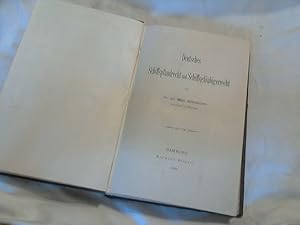 Deutsches Schiffspfandrecht und Schiffsgläubigerrecht ( 1899 )