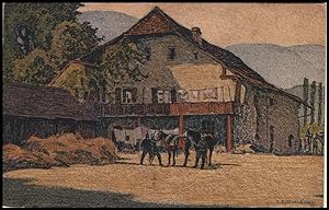 Imagen del vendedor de art postcard: Bauernhof in Kestenholtz a la venta por Mobyville