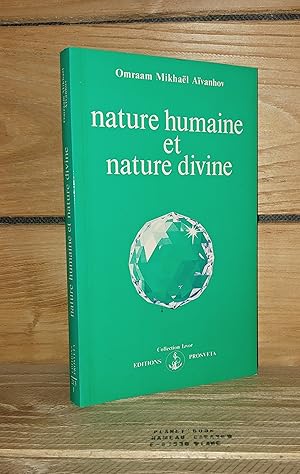 Immagine del venditore per NATURE HUMAINE ET NATURE DIVINE venduto da Planet's books