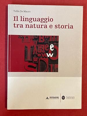 Seller image for Il linguaggio tra natura e storia. for sale by Plurabelle Books Ltd