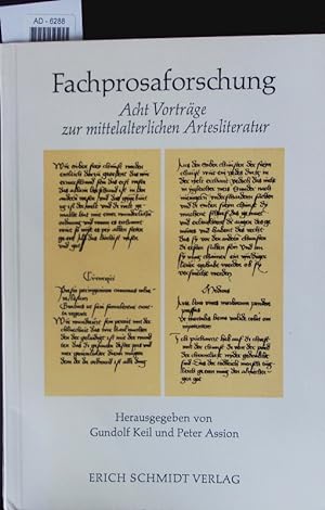 Image du vendeur pour Fachprosaforschung. mis en vente par Antiquariat Bookfarm