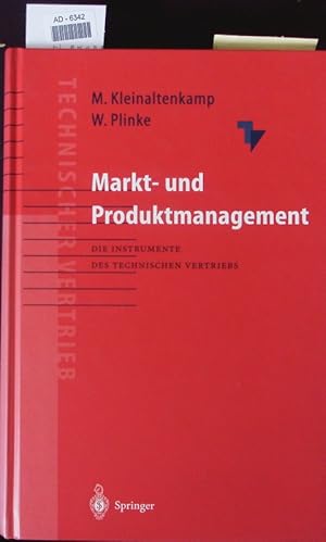 Image du vendeur pour Markt- und Produktmanagement. mis en vente par Antiquariat Bookfarm
