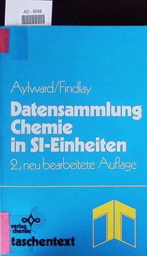 Seller image for Datensammlung Chemie in SI-Einheiten. for sale by Antiquariat Bookfarm