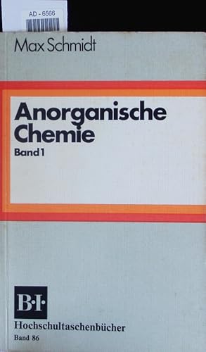 Bild des Verkufers fr Anorganische Chemie. zum Verkauf von Antiquariat Bookfarm