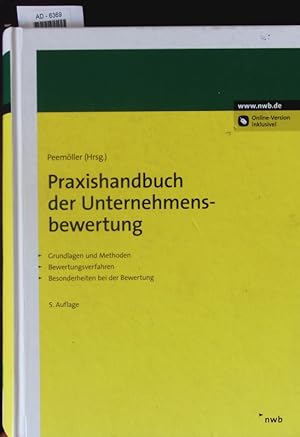 Seller image for Praxishandbuch der Unternehmensbewertung. for sale by Antiquariat Bookfarm