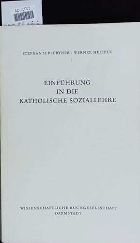 Seller image for Einfhrung in die katholische Soziallehre. for sale by Antiquariat Bookfarm