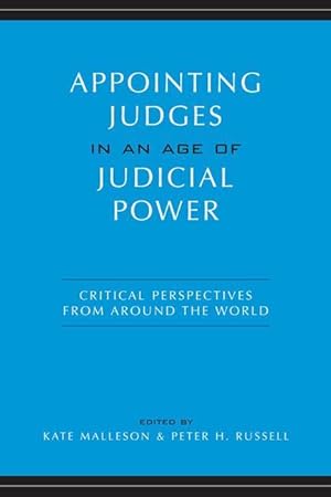 Imagen del vendedor de Appointing Judges in an Age of Judicial Power a la venta por moluna