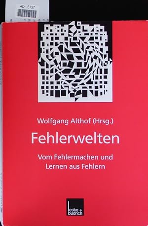 Seller image for Fehlerwelten. for sale by Antiquariat Bookfarm