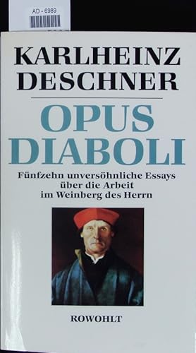 Bild des Verkufers fr Opus diaboli. zum Verkauf von Antiquariat Bookfarm