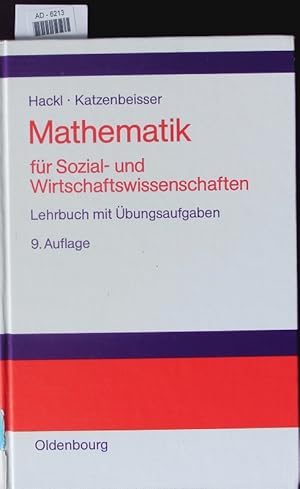 Imagen del vendedor de Mathematik fr Sozial- und Wirtschaftswissenschaften. a la venta por Antiquariat Bookfarm