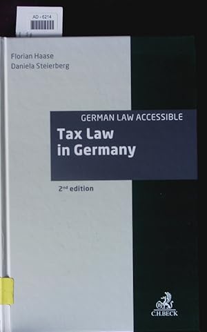 Seller image for Tax law in Germany. for sale by Antiquariat Bookfarm