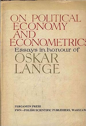 Seller image for On political economy and econometrics. Essays in honour of Oskar Lange for sale by Antiquariat Bookfarm