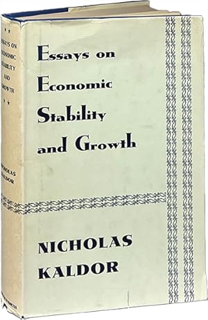 Image du vendeur pour Essays on Economic Stability and Growth mis en vente par Carpetbagger Books