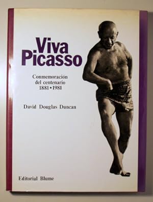 Seller image for VIVA PICASSO. Conmemoracin del centenario 1881-1981 - Barcelona 1980 - Fotografas - 1 edicin for sale by Llibres del Mirall