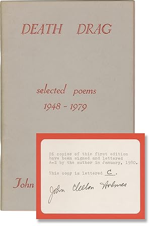 Death Drag: Selected Poems 1948-1979 (Signed First Edition, one of 26 lettered copies)