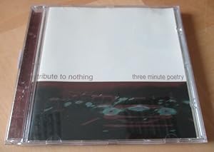 Immagine del venditore per Tribute To Nothing. Three Minute Poetry venduto da Brcke Schleswig-Holstein gGmbH