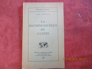 Image du vendeur pour La Doctrine soufique de l'Unit. mis en vente par LE MUSEE DU LIVRE