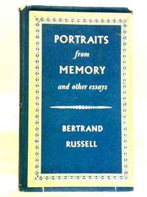 Seller image for Portraits from Memory and Other Essays for sale by World of Rare Books