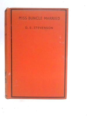 Seller image for Miss Buncle, Married for sale by World of Rare Books