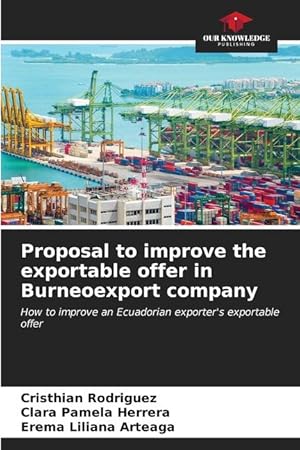 Bild des Verkufers fr Proposal to improve the exportable offer in Burneoexport company zum Verkauf von moluna